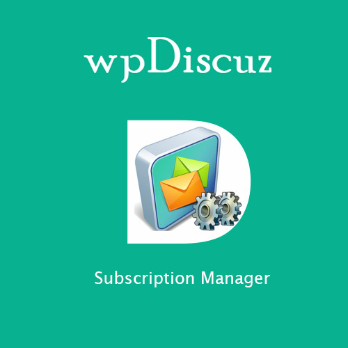wpDiscuz โ Subscription Manager