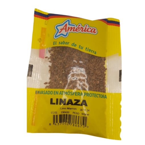 Linaza Lino Marrón 50g - Omega-3, Fibra, Vitaminas y Minerales